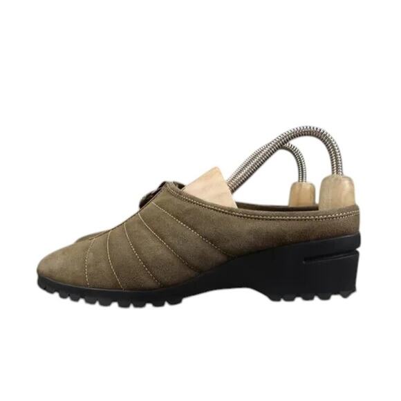 Cole Haan Shoes Women 8 Mule Slip On Comfort Leather Zip Waterproof Fashion Clog - Picture 3 of 14